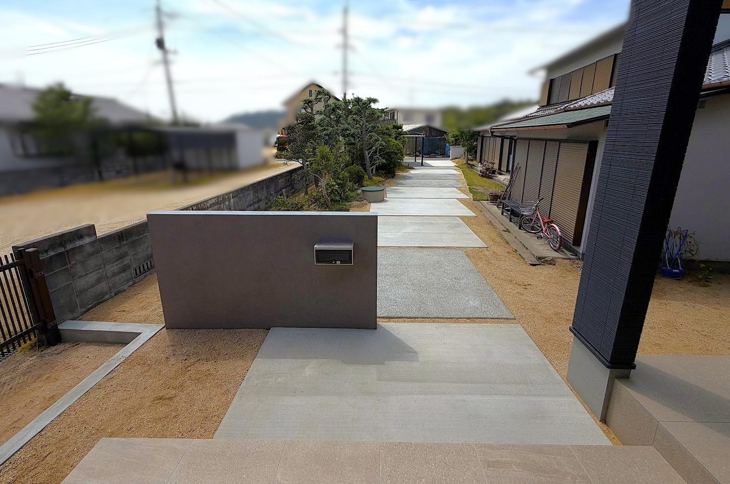 新築外構 岡山 エクステリア